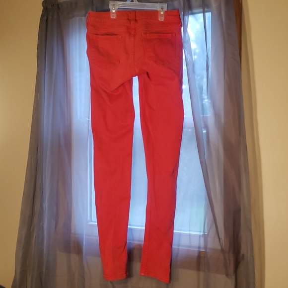 Red skinny jeans - Picture 2 of 3